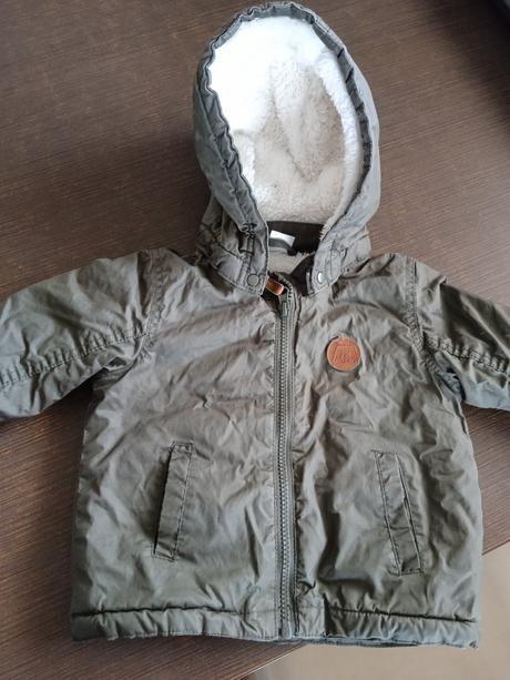 Zimná bunda, h&m,80