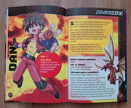 Knižka "bakugan - oficiálna príručka", 