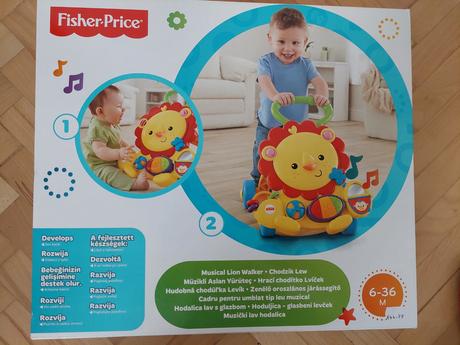Chodítko fischer price levík, 