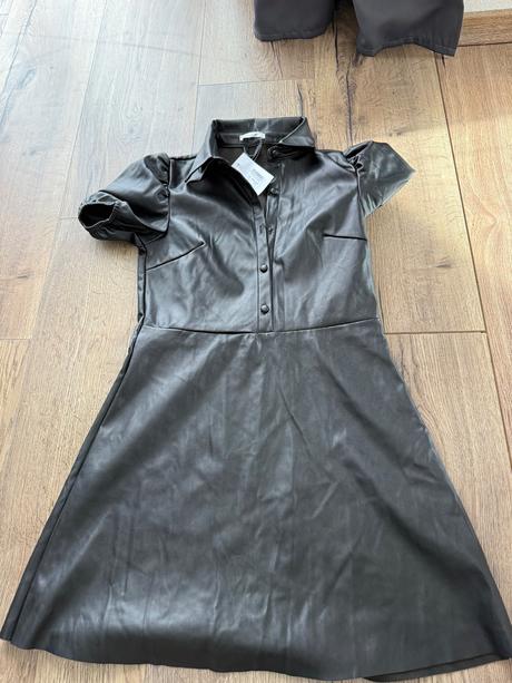 Čierne kozenkove šaty, xs