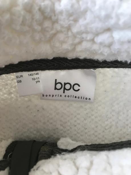 Štýlová dievčenská "teddy" bunda, bonprix,140