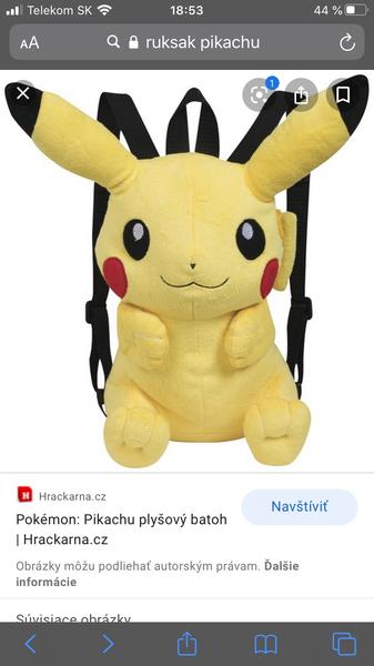 Kde zoženiem Pikachu batoh?