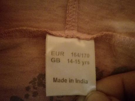 Mikina top-crop 14-15 rokov, 164