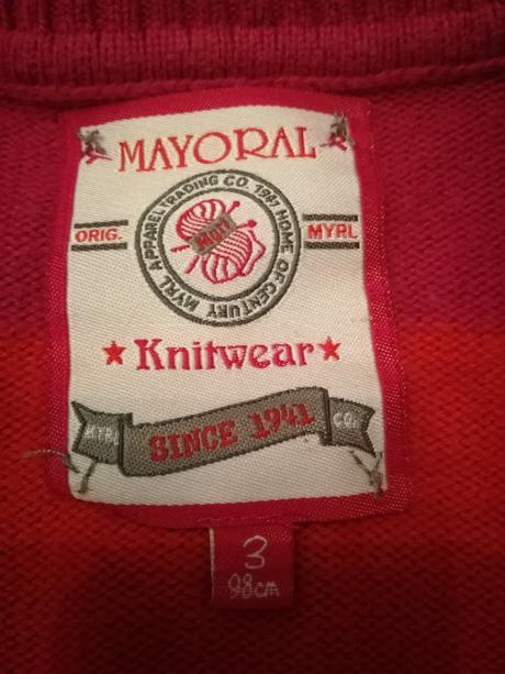 Maslickovy svetrik, mayoral,98