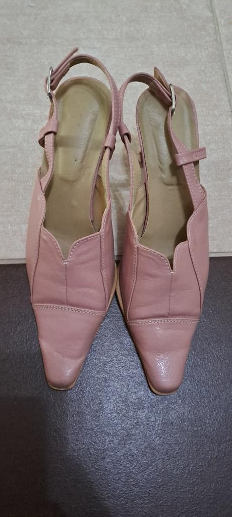 Ružové (staroružovej farby) lodičky, veľ. 35, 35