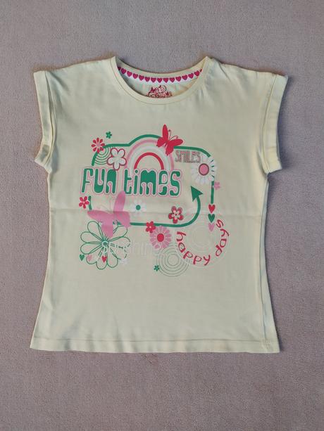 Tričko s potlačou veľ.116/122, tu,116