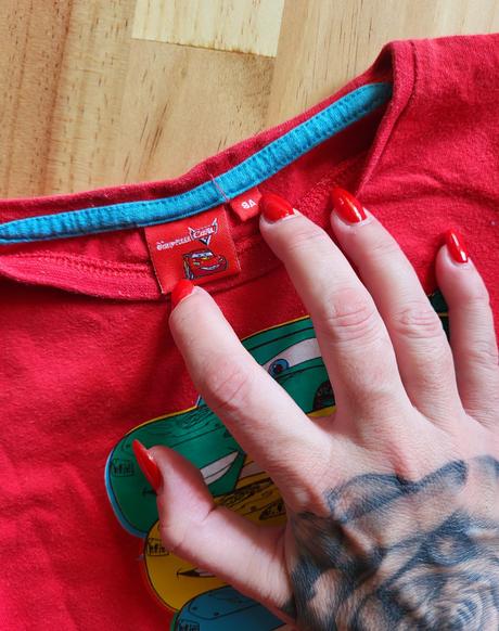 Tričko cars na 5-6 rokov, disney,110