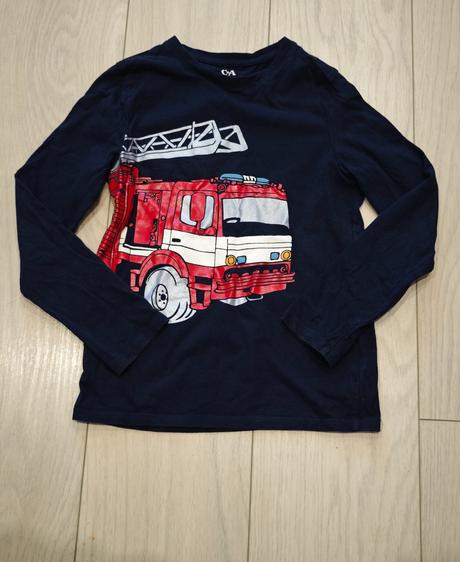 Tričko s dlhým rukávom, c&a,134