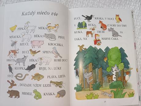 Kniha maľované čítanie,