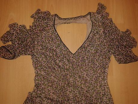 Kvetovane saty, topshop,38