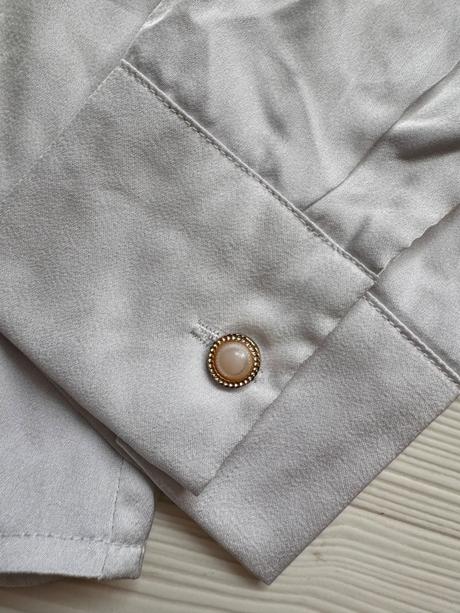 Saténová blúzka, s