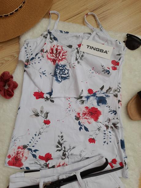 Dámske kvetinové tielka - rôzne druhy a veľkosti, l / m / s