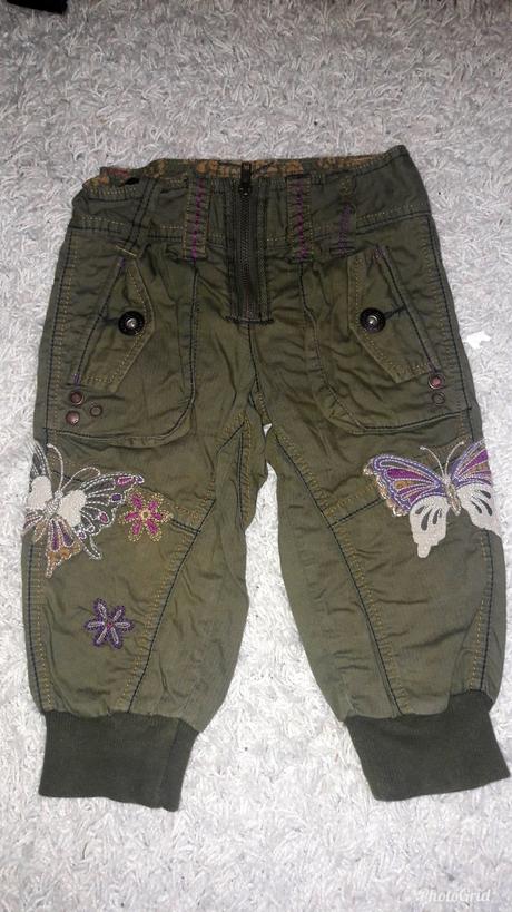 Dievčenské trištvrťove nohavice, next,104