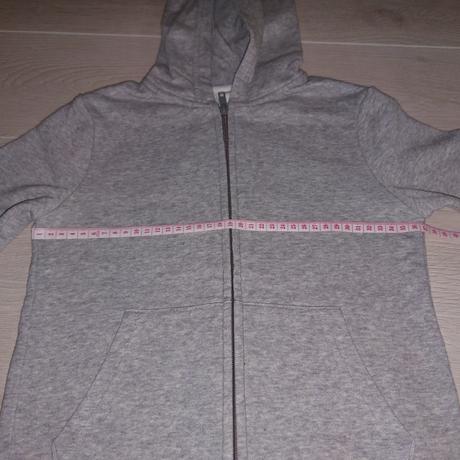 Siva mikinka, hm,122/128, h&m,122