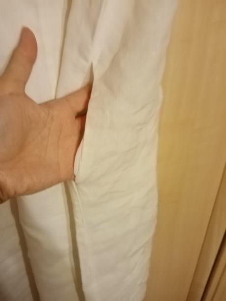 Ľanové šaty s podšívkou, esmara,m