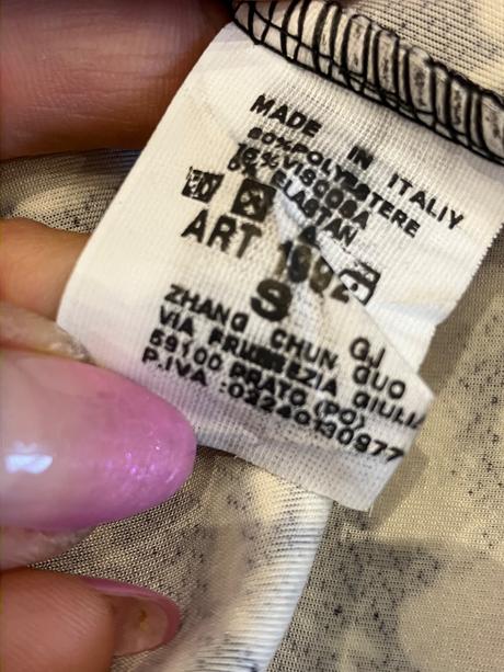 Dámske elegantné šaty čierno biele (s), s