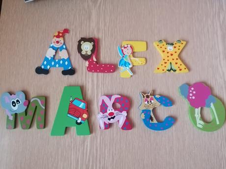 Písmenká z dreva, 