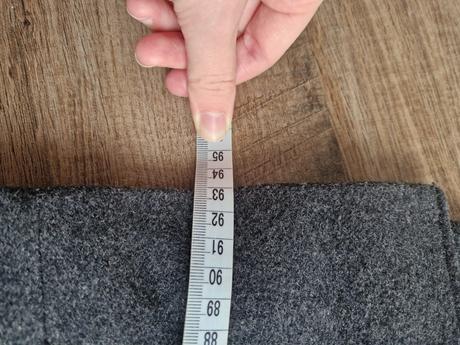 Zimný vlnený kabát xxs, 32