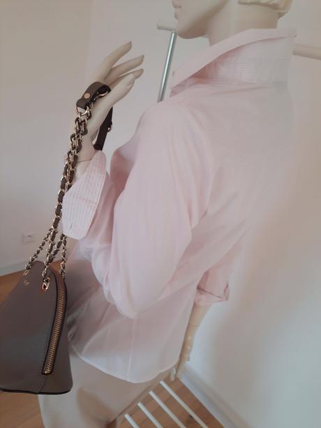 Biznis tvarovaná blúzka, h&m,s