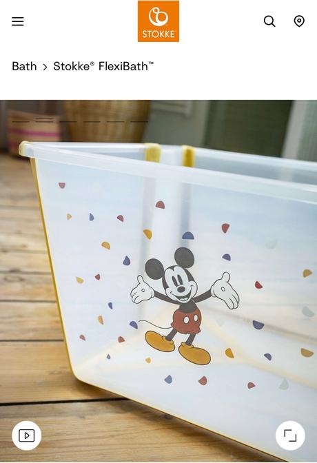 Stokke disney vanicka, 