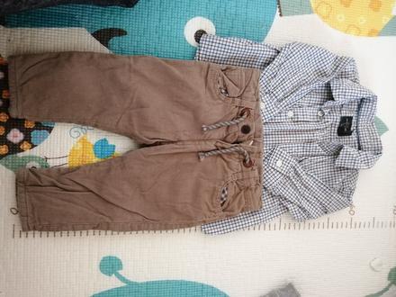 Košieľka károvaná, h&m,74