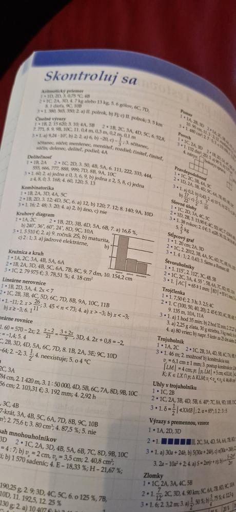 Matematika testovanie 9, 
