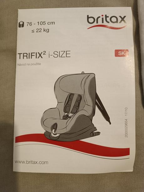Autosedačka britax romer trifix 2 i-size, britax