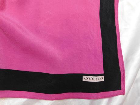 Codello kvalitná luxusna hodvabna elegantná šatka, xl