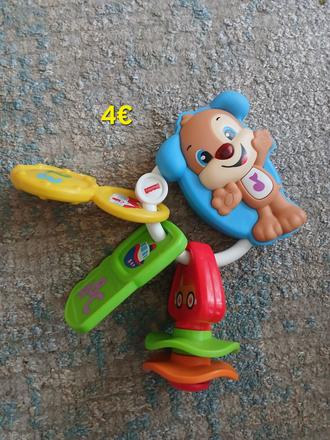 Psikove kluce fisher price, 