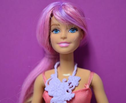 Barbie bábika mattel otáčacie vlasy, 