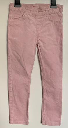 H&m ružové menčestraky, h&m,116