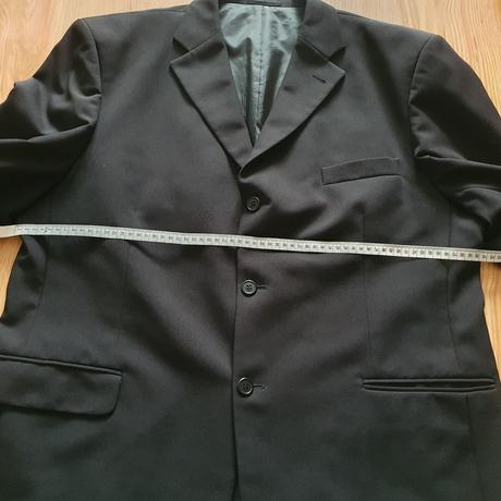 Čierne sako xxl, 58