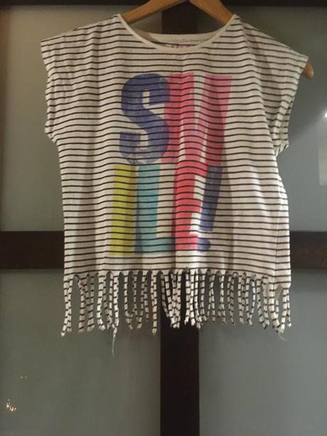 Tricko so strapcami, nutmeg,164