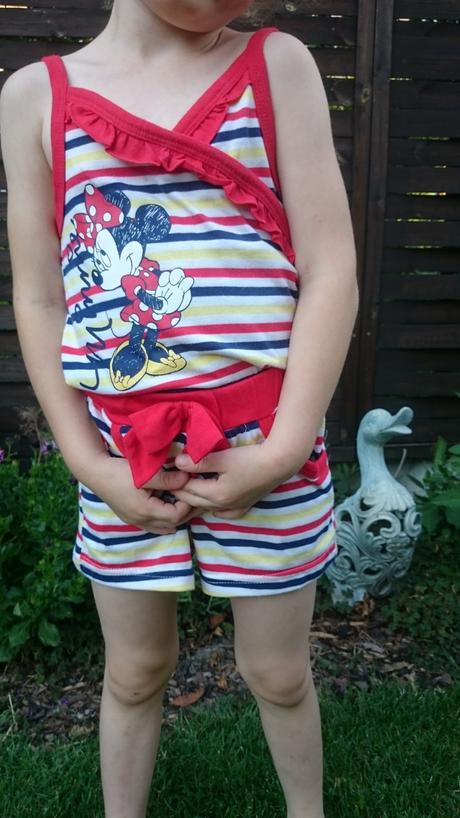 Letny overal minnie 3-4r, disney,104