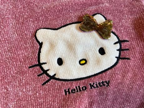 Plyšový sveter / mikina hello kitty, c&a,134