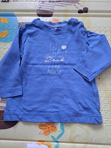 Tričko dlhý rukáv, rozm. 62/68cm, 62