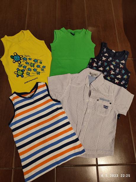 Balíček letného oblečenia č. 110-116, 104–116