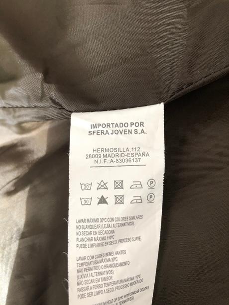 Prešívaná jarná bunda, zn. sfera, veľkosť s, s