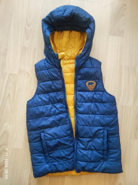 Obojstranná vesta pre chlapca 122, 122