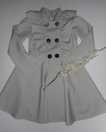 Zuppa- trenčkot v.146/152 nude, 146