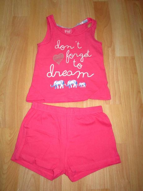 Pyžamo krátke, f&f,92