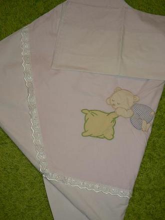 Postelné obliečky do detskej postieľky, šírka (cm): 90,dĺžka (cm): 120