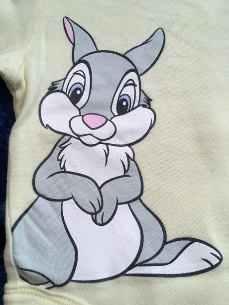 Bavlnené body so zajačikom 0-3 mesiacov, disney,62