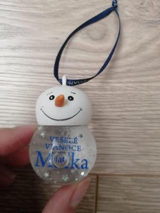 Snežítko snehuliak s menom maťka,