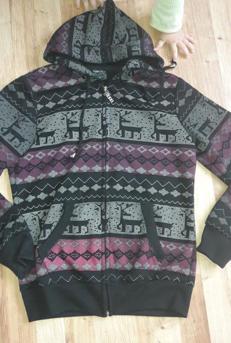 Vianočná mikina, l