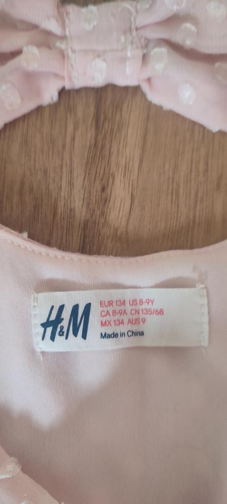Saty pre slecnu, h&m,134