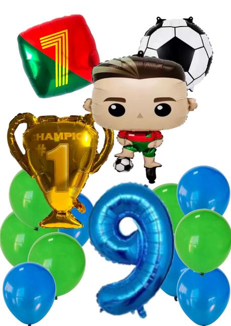 Futbalové balóny ronaldo- až 14/15/16 kusov,