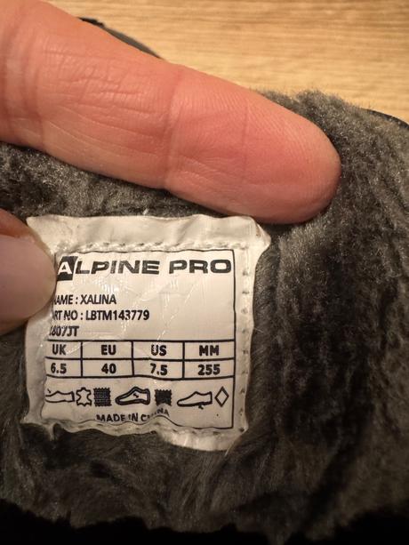 Topánky do snehu, alpine pro,40