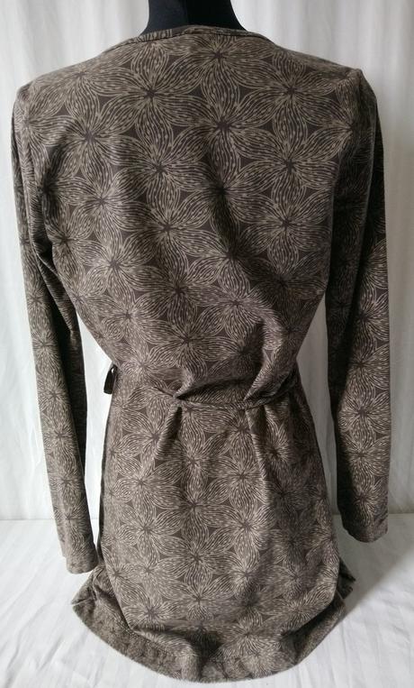 Dámsky hnedý elastický župan, white stuff, m