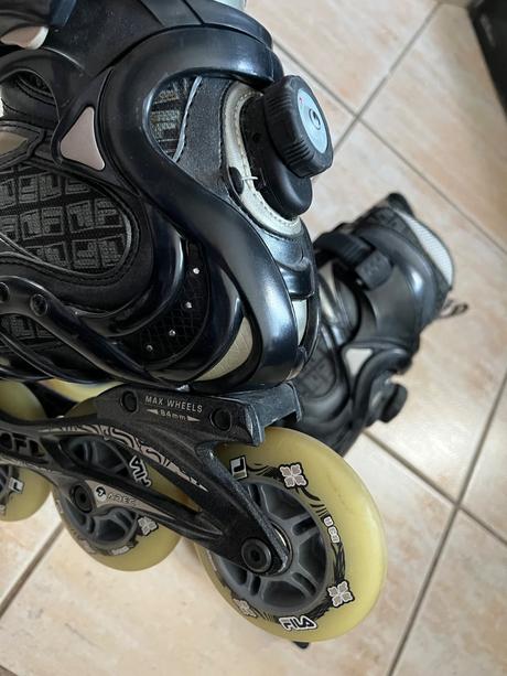 Dámske kolieskové korčule fila, fila,38